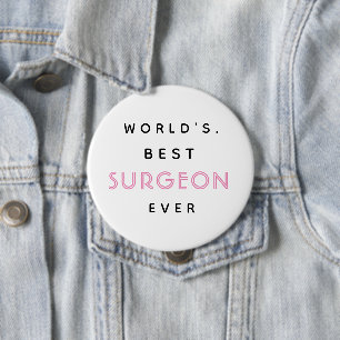 Funny Text Der beste Chirurg der Welt je Gesch Button