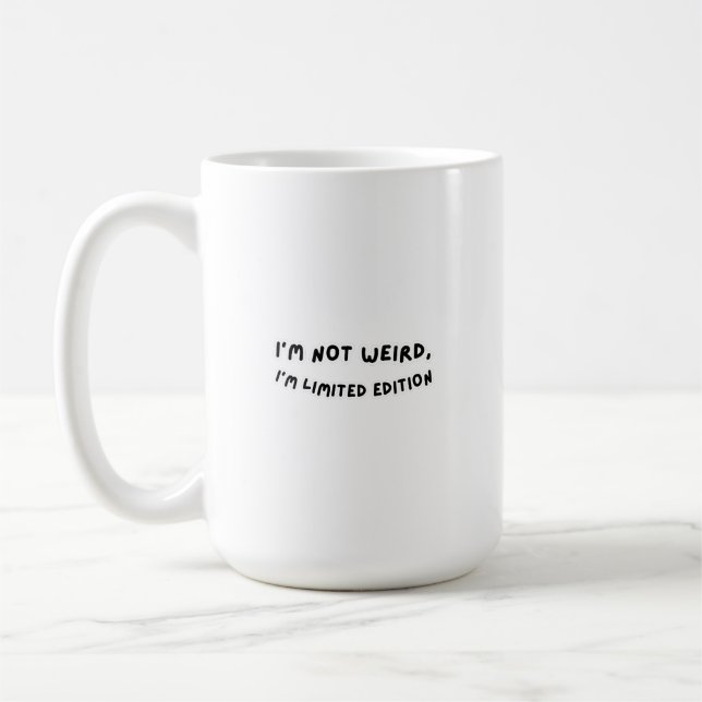 Funny Text Tasse (Links)