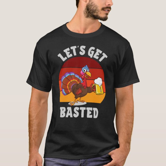 Funny Thanksgiving dinner T-Shirt (Vorderseite)