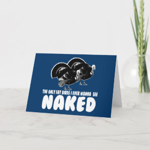 Funny thanksgiving feiertagskarte