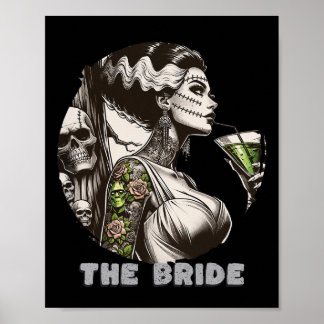 Funny the Bridge The Monster Frankenstein Spooky H Poster