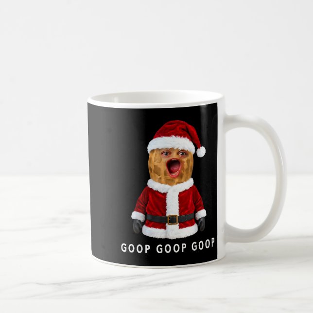 Funny The Burnt Peanut Goop Bungulator Christmas  Kaffeetasse (Rechts)