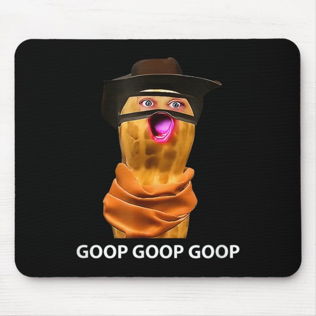 Funny The Burnt Peanut Goop Bungulator Tee  Mousepad (Vorne)
