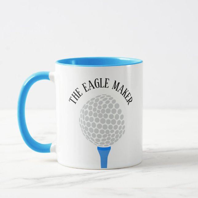 Funny the Eagle Maker Golf Ball T-Shirt Tasse (Links)