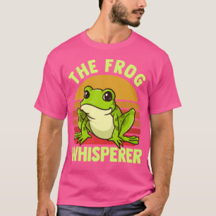 Funny the Frog Whisperer Funny Tree Frogs Niedlich T-Shirt
