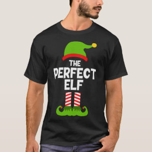 Funny The Perfect Elf Weihnachtsfamilie Party Paja T-Shirt