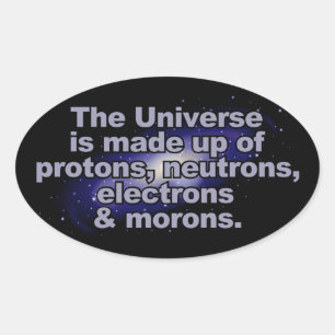 Funny "The Universe" Aufkleber