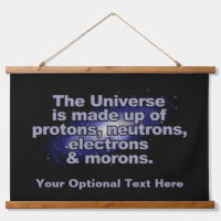 Funny "The Universe" benutzerdefinierter Text