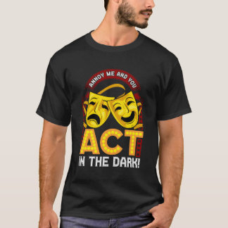 Funny Theater Masken Lichtangebot für Bühne Lighti T-Shirt