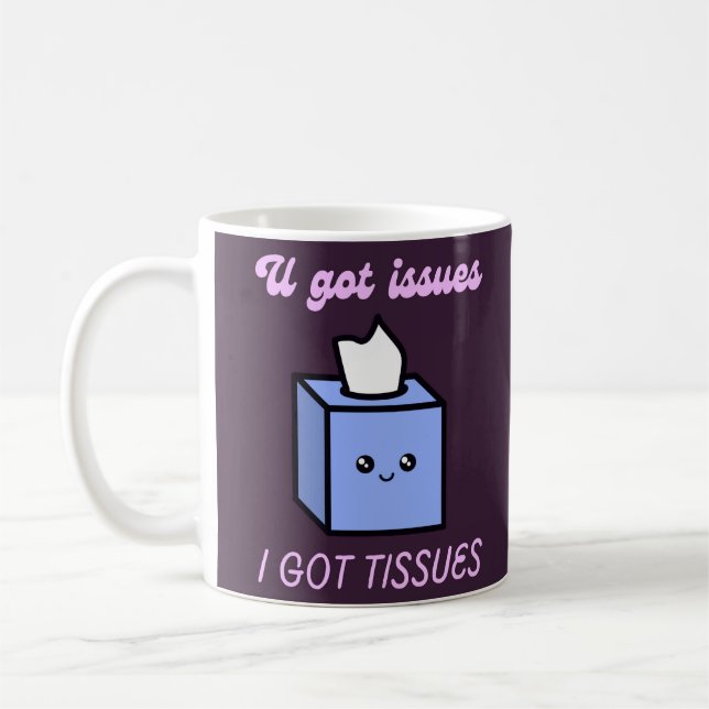 Funny Therapeutic Mental Health Tasse (Links)