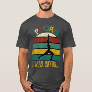 Funny    TherapyPsoas i War Sprichwort Retro Vinta T-Shirt