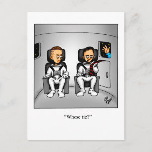 Funny Thinking you Postcard Postkarte