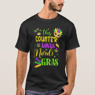 Funny This Counter Liebe Mardi Gras Festival Carni T-Shirt