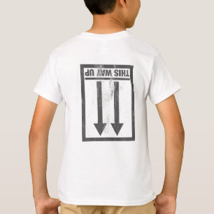 Funny this way up sign T-Shirt