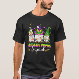 Funny Three Nordic Gnomes Heathcare Worker Squad m T-Shirt
