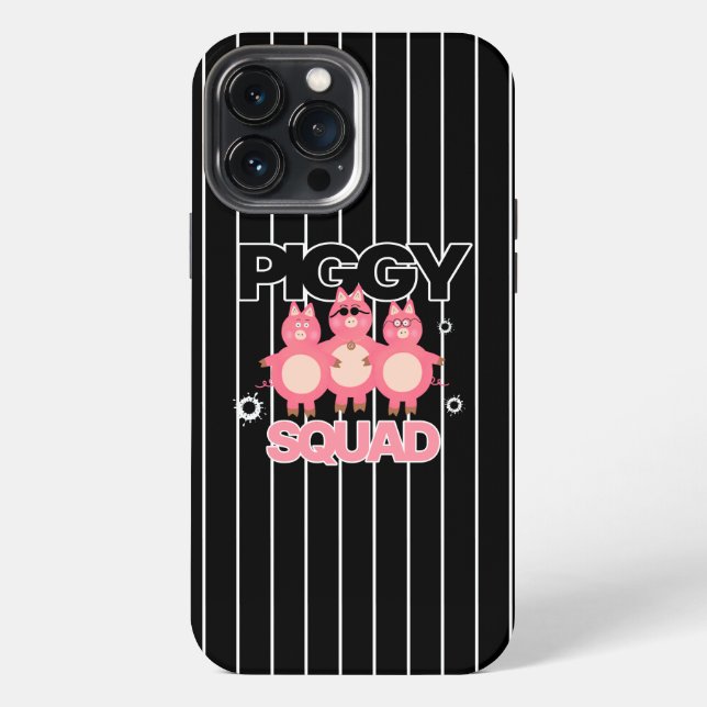 Funny Three Saugy iPhone Hülle (Rückseite)