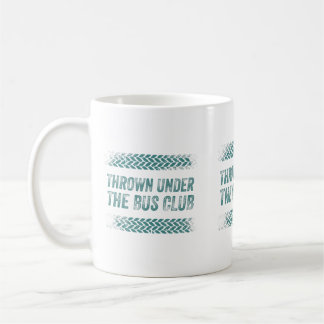 Funny Thrown unter Busspende Unbeschäftigter Busfa Kaffeetasse