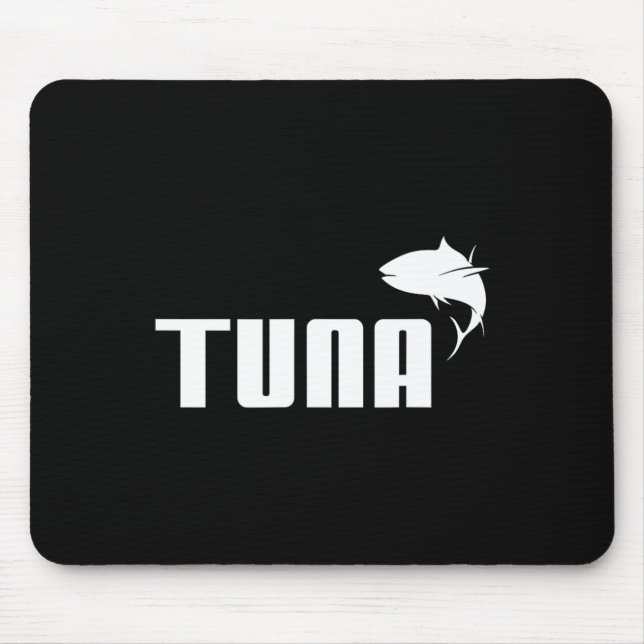Funny Thunfisch Roter Thun Tiefseefischerei Gesche Mousepad (Vorne)