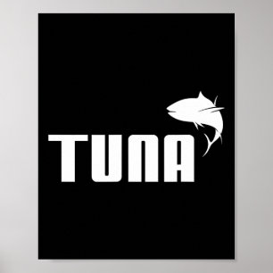 Funny Thunfisch Roter Thun Tiefseefischerei Gesche Poster
