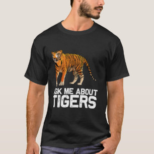 Funny Tiger Art für Männer Frauen Jungen Mädchen B T-Shirt