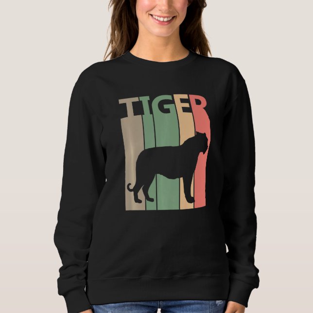 Funny Tiger Costume Sweatshirt (Vorderseite)