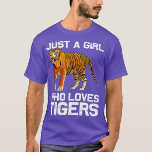 Funny Tiger Girl Design Kinder Mama Tiger Liebe T-Shirt