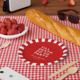 Funny Till Death Do us Party Hochzeit oder Verlobu Pappteller