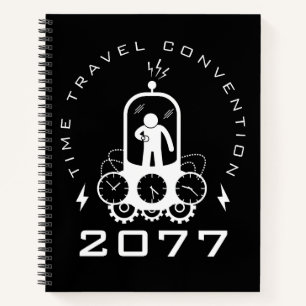 Funny Time Travel Science Fiction Notizbuch
