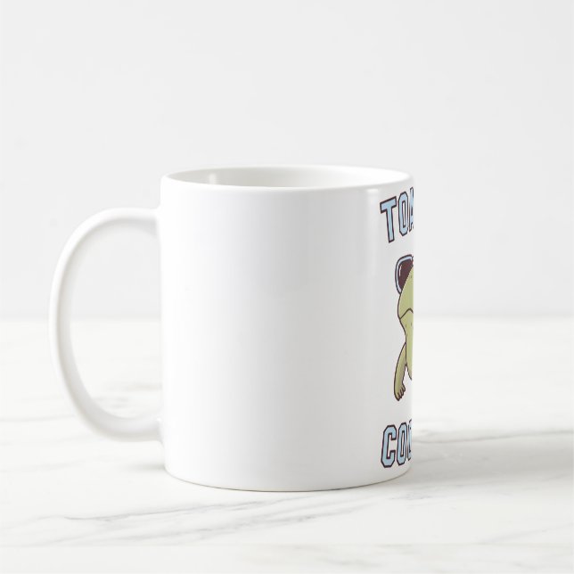 Funny Toad Pun Toadal Cooler Vater Kaffeetasse (Links)