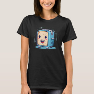 Funny Toaster Face T-Shirt