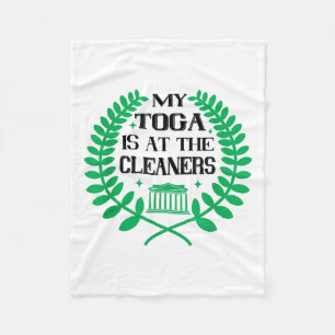 Funny Toga Party Griechische Feier Uni Frat Th Fleecedecke