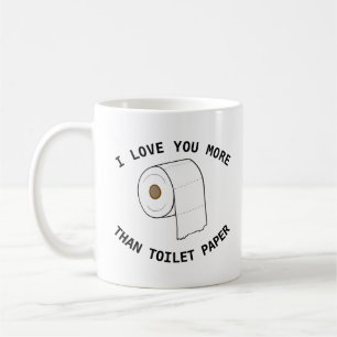 Funny Tolet Paper Tasse Mutter Bester Freund Gesch