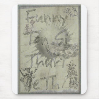 Funny Ton si thurt Eth Mousepad