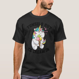 Funny Tonsil Operation für Tonsillectomy Unicorn G T-Shirt