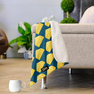 Funny Toon Cheese Wedge - Initialen / Spitzname hi Sherpadecke