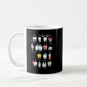 Funny Tooth entwirft Zahnzähne Dental Kaffeetasse