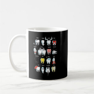 Funny Tooth entwirft Zahnzähne Dental Kaffeetasse