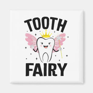 Funny Tooth Fee Halloween Kostüm für Frauen Kinder Magnet