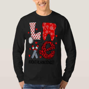 Funny Tooth Liebe Zahnarzt Zahnarzt Valentin T-Shirt