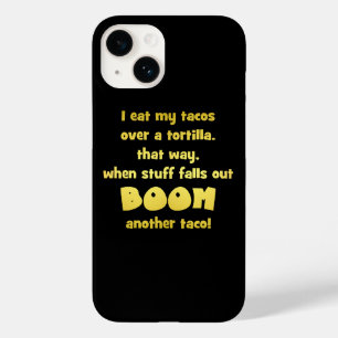 Funny Tortilla Boom Joke Case-Mate iPhone 14 Hülle