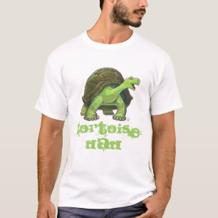Funny Tortoise Vater Mens T - Shirt
