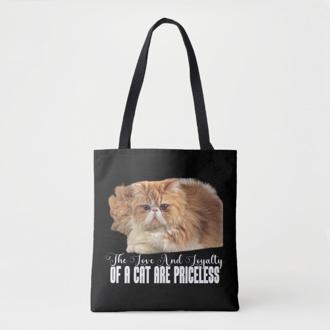 Funny Tote Bag Cat LOVER's Tote Bag (Vorderseite)