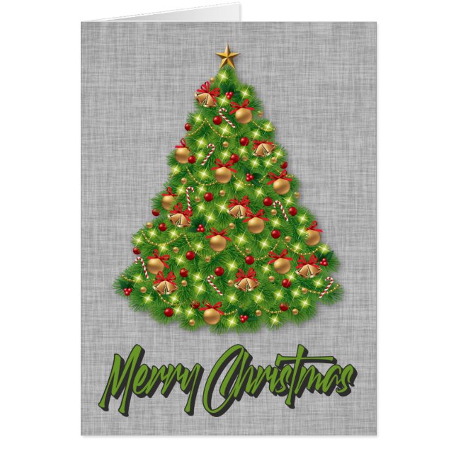 Funny "Töte einen Baum für Jesus" Frohe Weihnachts (Vorne)