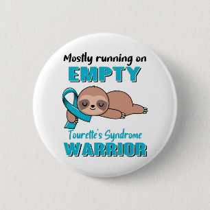 Funny Tourette's Syndrome Awareness Geschenke Button