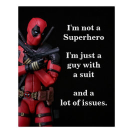 Funny Toy Fotografy Anti-Hero Poster