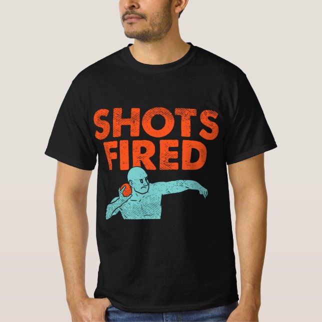 Funny Track And Field Gift, Funny Shot Put Gift  T-Shirt (Vorderseite)