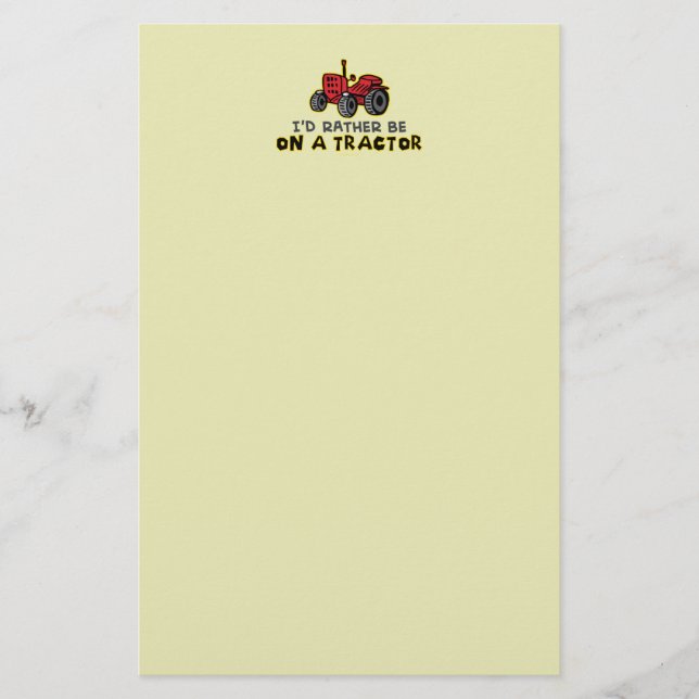 Funny Tracker Briefpapier (Vorderseite)