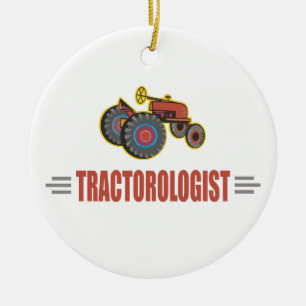Funny Tracker Keramikornament