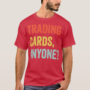 Funny Trading Card Game TCG Retro Trading Cards T-Shirt