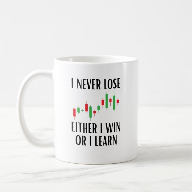 Funny Trading Design for Men Women Kaffeetasse (Links)